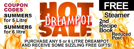 HOT DreamPot Summer Sale - FREE gifts!