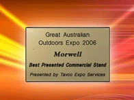 Best Presented Commercial Stand | Australian Great Outdoors Expo | Morwell VIC | 2006