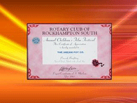 Certificate of Appreciation | Rotary Club of Rockhampton South | 2007